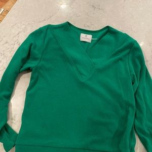 Dudley Stephens - Valley V Neck - Terry Fleece